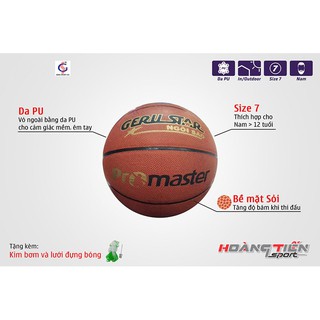 BÓNG RỔ GERUSTAR PROMASTER SIZE 7