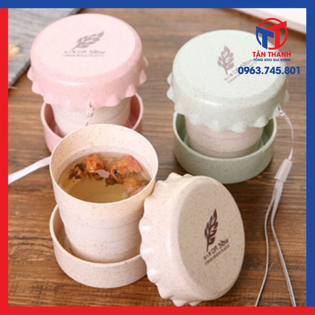 Combo 5 cốc lúa mạch gấp gọn tiện dụng