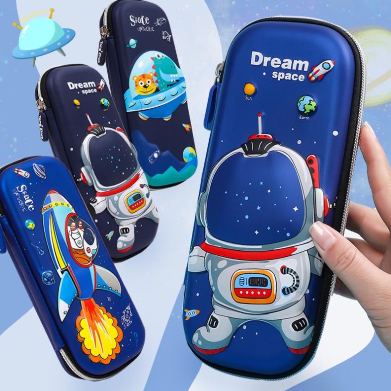 Hộp đựng bút KOLANO hộp bút cute nhiều ngăn đa năng hình hoạt hình cho học sinh kèm quà tặng SP-001363