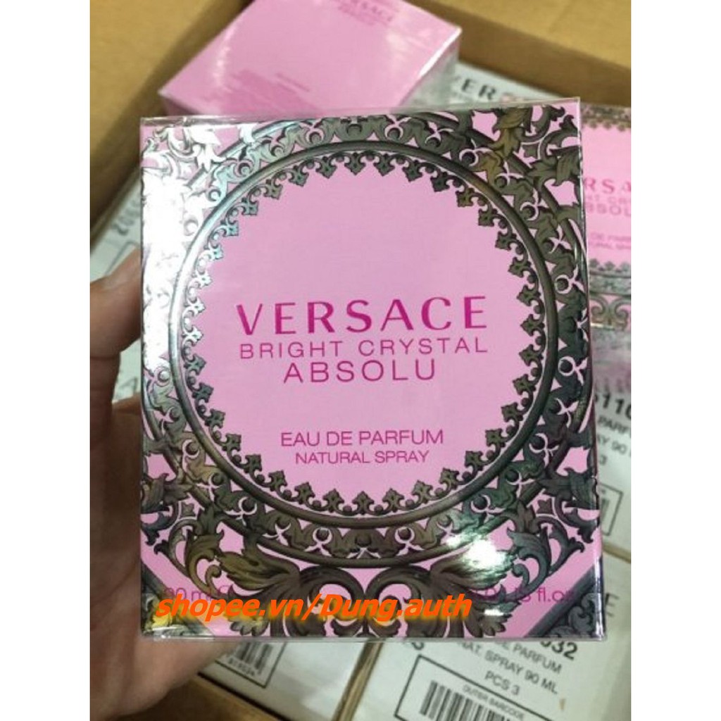 Nước Hoa Nữ 50ml Versace Bright Crystal Absolu EDP Chính Hãng.