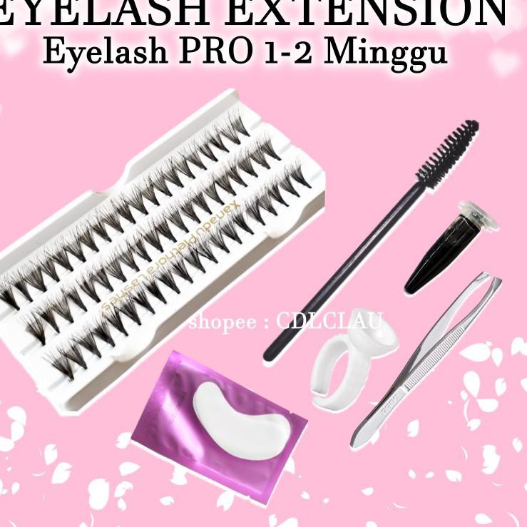 (Hàng Mới Về) Bộ Dụng Cụ Nối Mi Mini 1-2 Tuần Chuyên Nghiệp Chất Lượng Cao