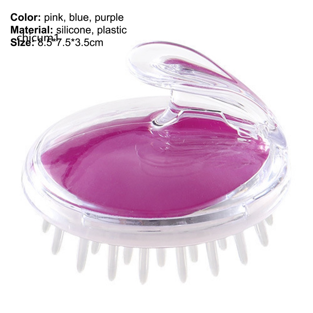 Bàn Chải Massage Da Đầu Đa Năng Làm Sạch Sâu