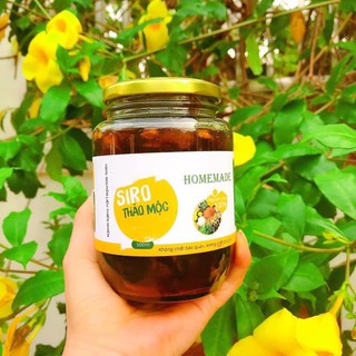 Siro thảo mộc homemade