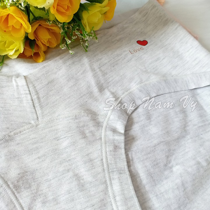 Quần lót bầu LOVE cotton mềm mại, đẹp, mát