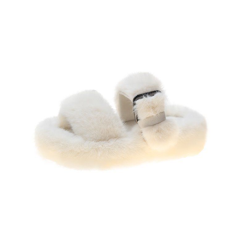 Dép đi trong nhà đế dày phong cách Hàn Quốc thời trang thu đông 2021