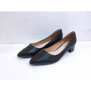 [Mã FAMALLT5 giảm 15% đơn 150k] Aliza - Giày công sở da bò 3cm 68603B