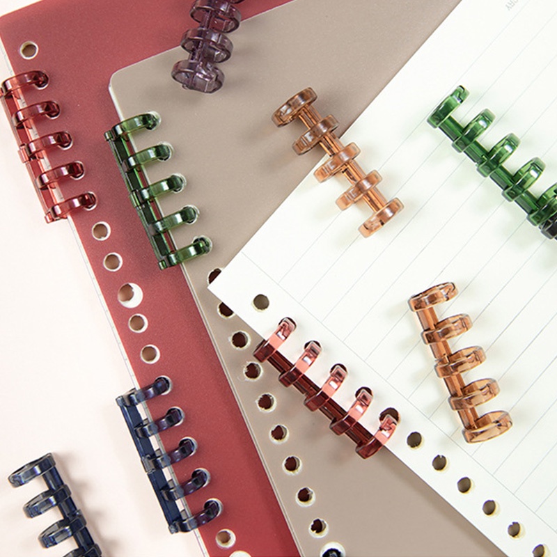 Kẹp Giữ Sổ Tay 5 Lỗ Có Thể Tháo Rời DIY