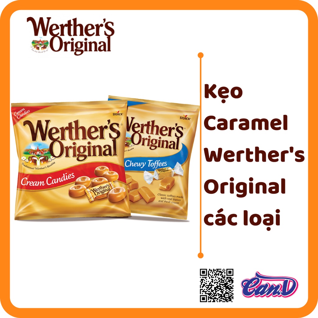 Kẹo Caramel Werther's Original các loại