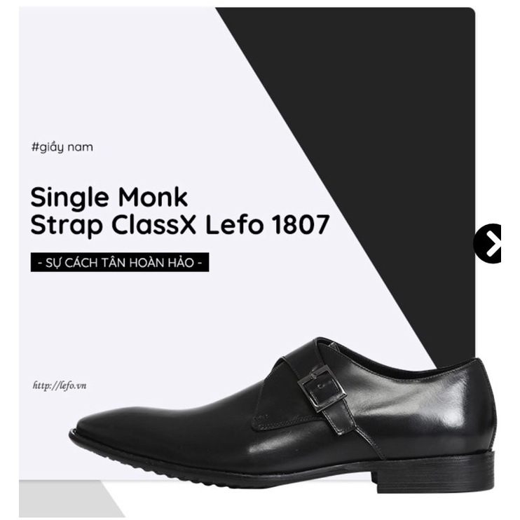 [DA BÒ NHẬP KHẨU] GIÀY NAM CÔNG SỞ CAO CẤP - MONK STRAP ITALY - LEFO [ CÓ VIDEO THẬT ]