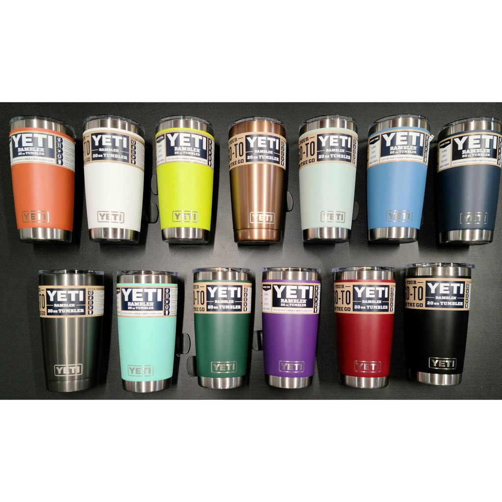 Ly giữ nhiệt YETI Rambler 20 Oz kèm nắp Magslider; Phiên bản Limited Edition; Hàng chính hãng YETI tại Mỹ