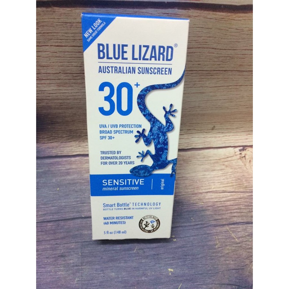 KEM CHỐNG NẮNG BLUE LIZARD SENSITIVE 5 FL OZ (148ML)