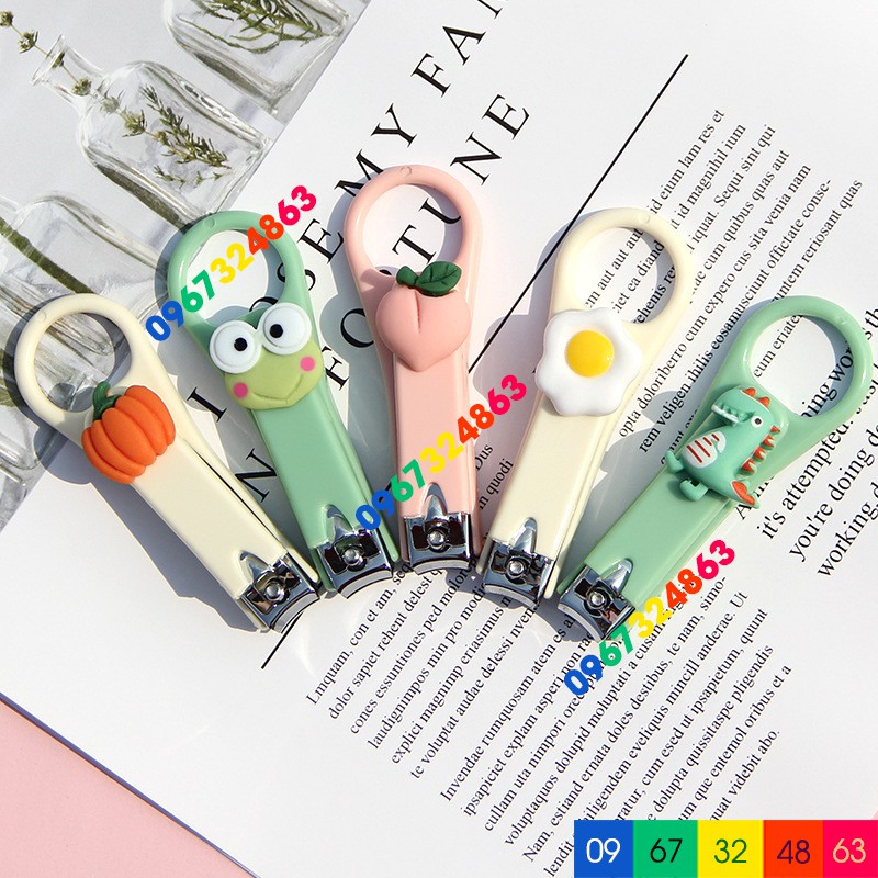 Bấm Móng Tay HOẠT HÌNH MÓC TRÒN Cực Yêu