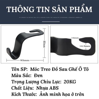 Móc Treo Đồ Sau Ghế Xe Hơi Chữ S Tiện Lợi , Nhỏ Gọn, Bền Bỉ - Phụ Kiện Ô Tô Móc Treo Đồ Giá Rẻ | BigBuy360 - bigbuy360.vn