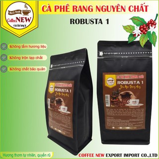Cafe robusta1 rang mộc nguyên chất- hương thơm nồng - hậu đậm, vị đắng - coffee new