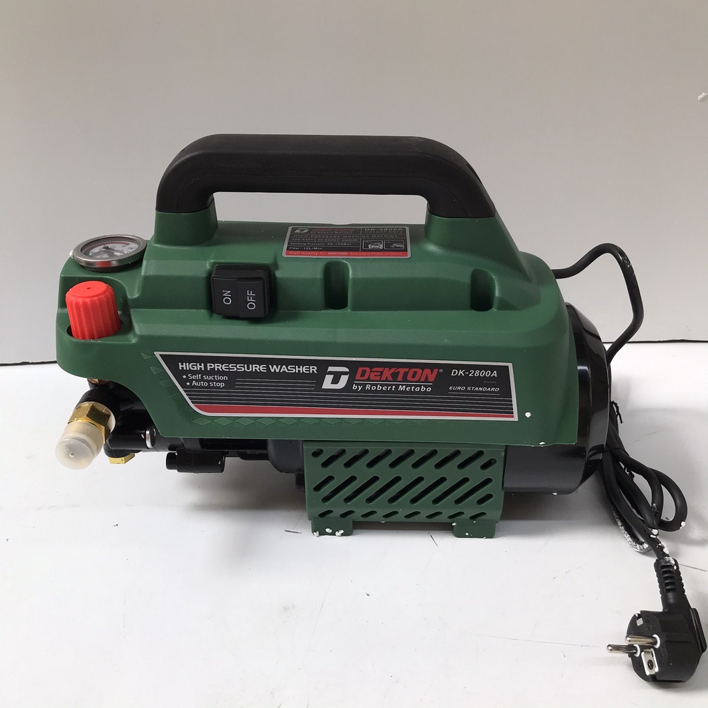 Máy Rửa Xe Có Chỉnh Áp Dekton 2800W, Bảo Hành 6 Tháng, Động Cơ 100% Dây Đồng, Tặng Kèm Thanh Nối Dài