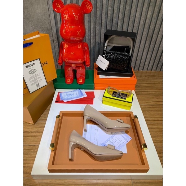 Giày Cao Gót 7,5cm Da mềm đi siêu thích ạ