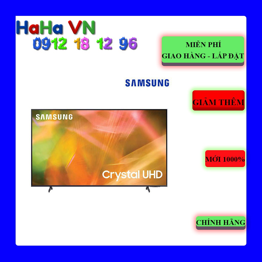 65AU8000 - Smart Tivi Samsung 4K UHD 65 Inch UA65AU8000 | MỚI 1000% | BẢO HÀNH CHÍNH HÃNG