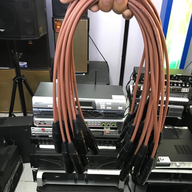 dây canon 2 đầu đực cái