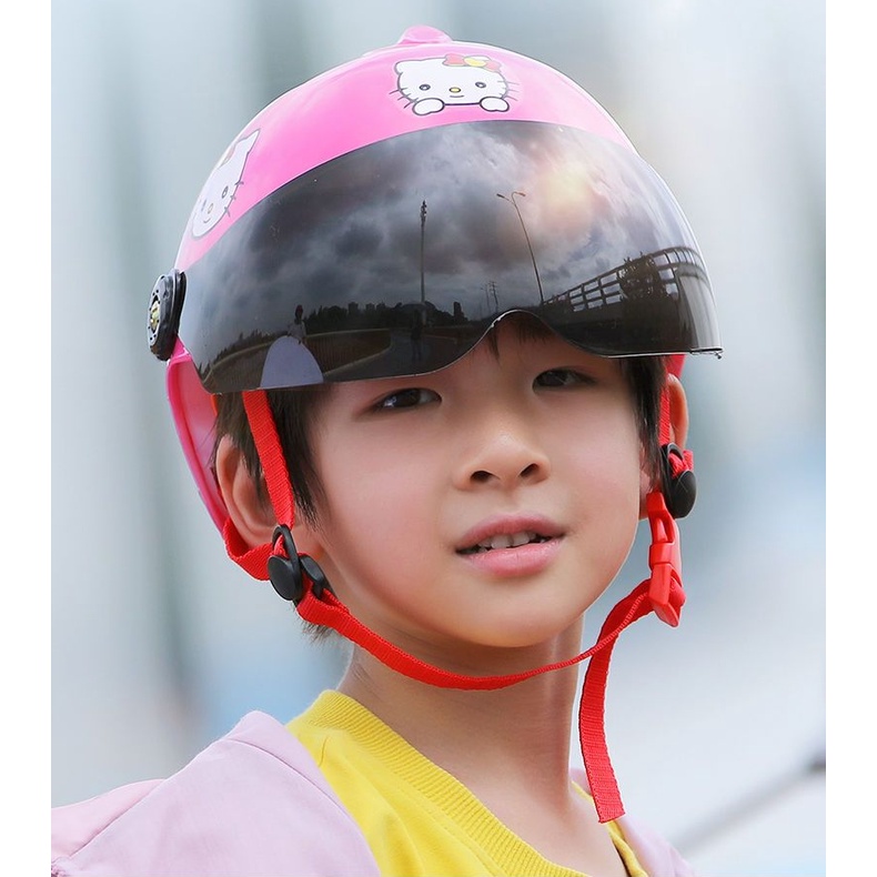 Mũ Bảo Hiểm Xe Máy Điện An Toàn Thông Dụng Dễ Thương Cho Trẻ Em