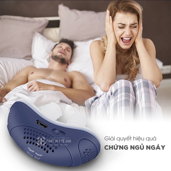 Máy Chống Ngủ Ngáy Slepp Well, Thiết Bị Chống Ngủ Ngáy Cao Cấp (SL-T55)