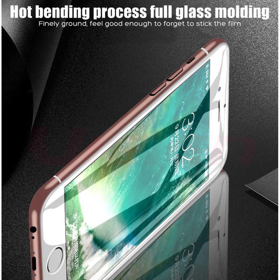 Kính cường lực toàn màn hình 5D bảo vệ cho iphone 6 6s plus 7 8 plus X XR XS Max