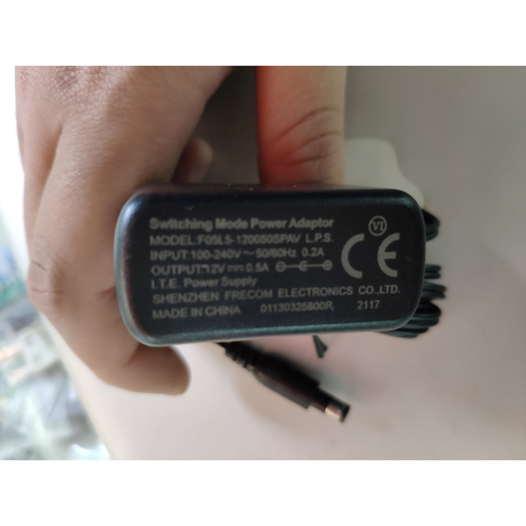 sạc 12V-0.5a gói 10c