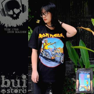 [Mã BUIS45K giảm 45k] Áo Rock band tee phông / thun 100% cottong Thái Lan - Iron Maiden TDM 1728