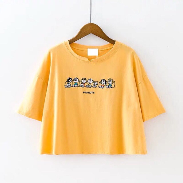 Áo croptop tay lỡ