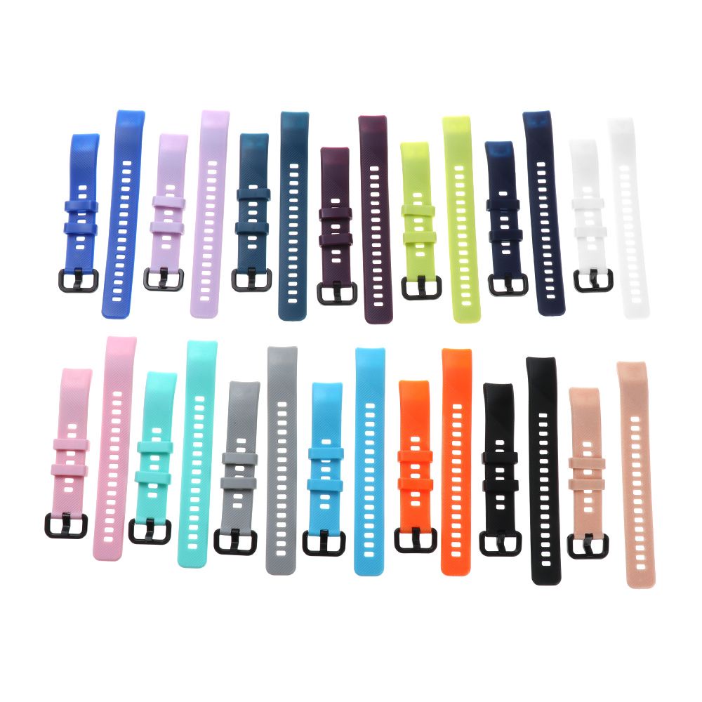 UUMIR Dây đeo silicon mềm nhiều màu tùy chọn thay thế cho đồng hồ thể thao honor band 5 4