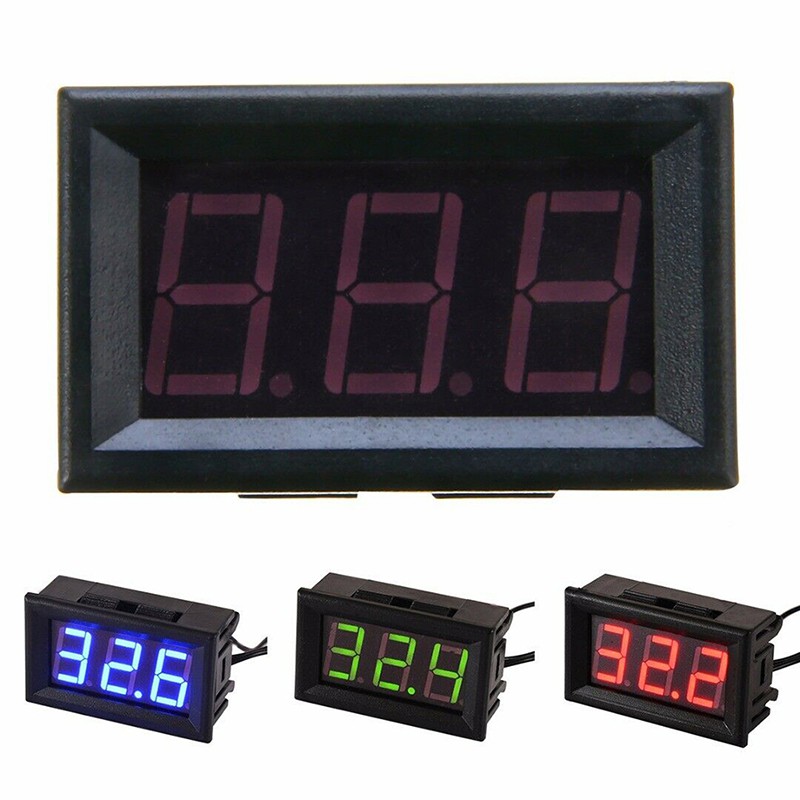 Nhiệt Kế Điện Tử 12V Đo Nhiệt Độ Hồ Cá Trong Tủ Lạnh