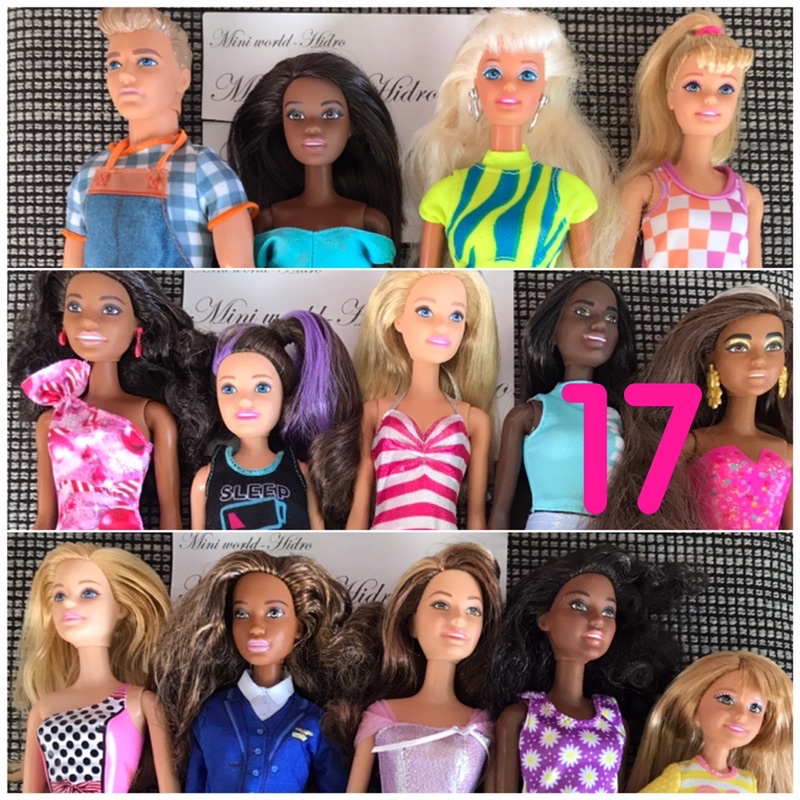 Búp bê Barbie fashionistas vintage cổ khớp ẩn nghề nghiệp chính hãng. Mã Barbie S17