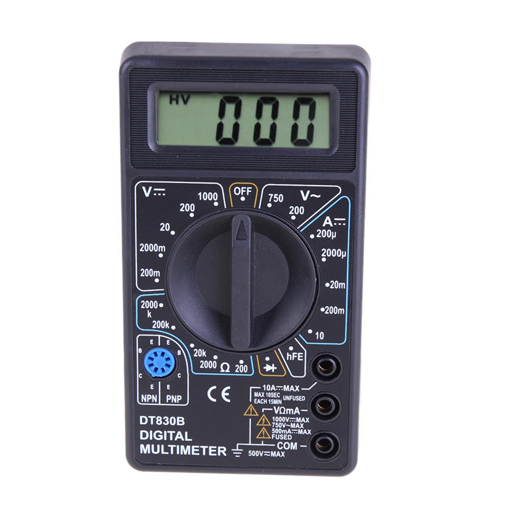 Máy đo vạn năng kỹ thuật số cozysa DT-830B màn hình hiển thị LCD AC / DC 750 / 1000V AMP