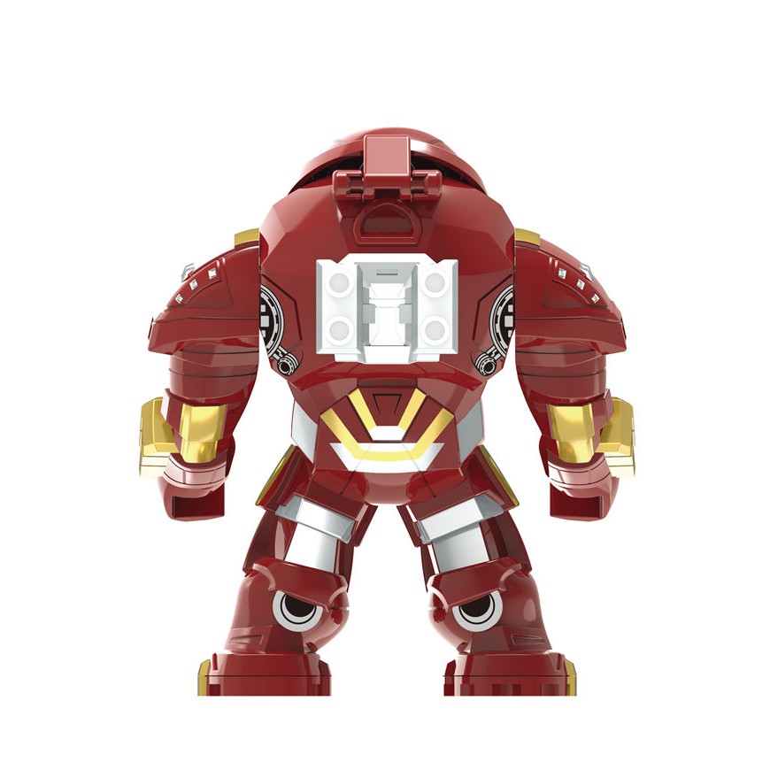 Mô Hình Đồ Chơi Hulkbuster Banner mavel Avengers X1158 2 Trong 1