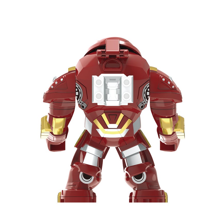 Mô Hình Đồ Chơi Hulkbuster Banner Marvel Avengers X1158 2 Trong 1