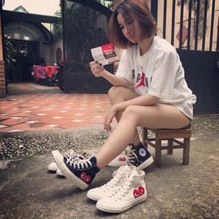 GIÀY CONVERSE PLAY HEART