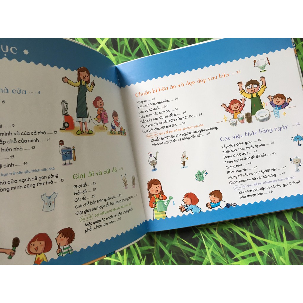 Sách Ehon Kỹ Năng Sống: Em Làm Việc Nhà