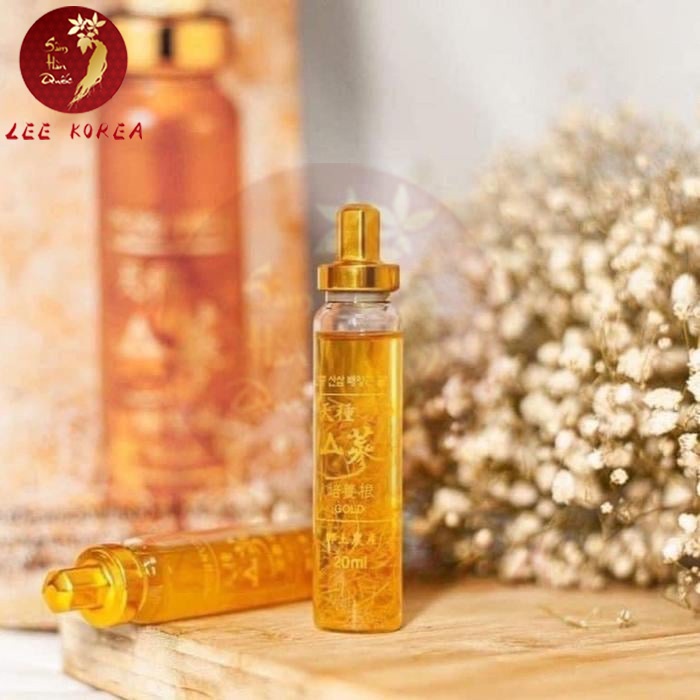 Tinh chất hồng sâm núi Cheon Jong Tissue hộp 30 ống 20ml cao cấp
