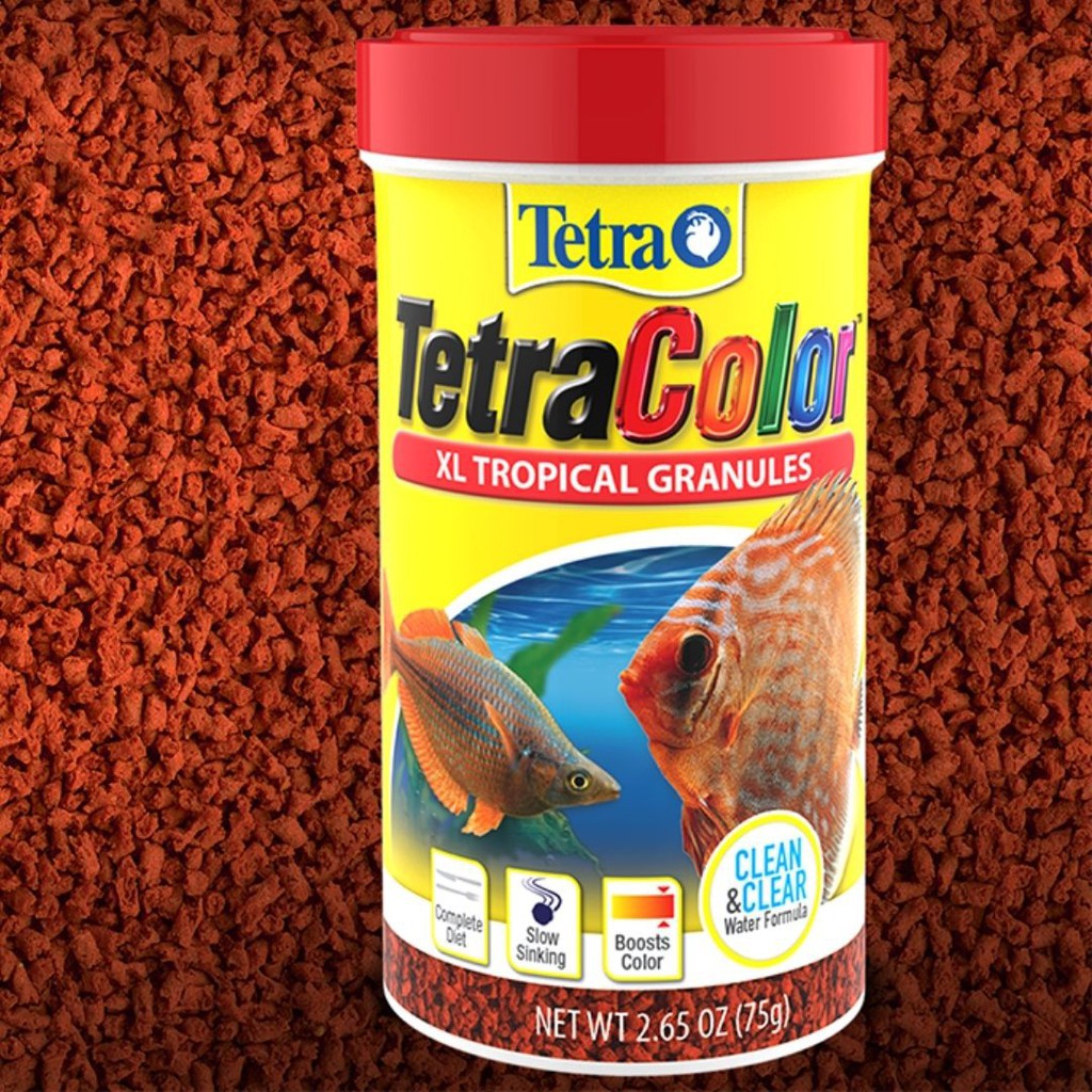 Thức ăn Tetra Color Tropical Granules - Hộp 50g