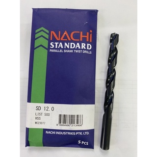 Mũi Khoan thép Nachi List 500 từ phi 12 đến 13mm, Hàng chính hãng chất lượng cao