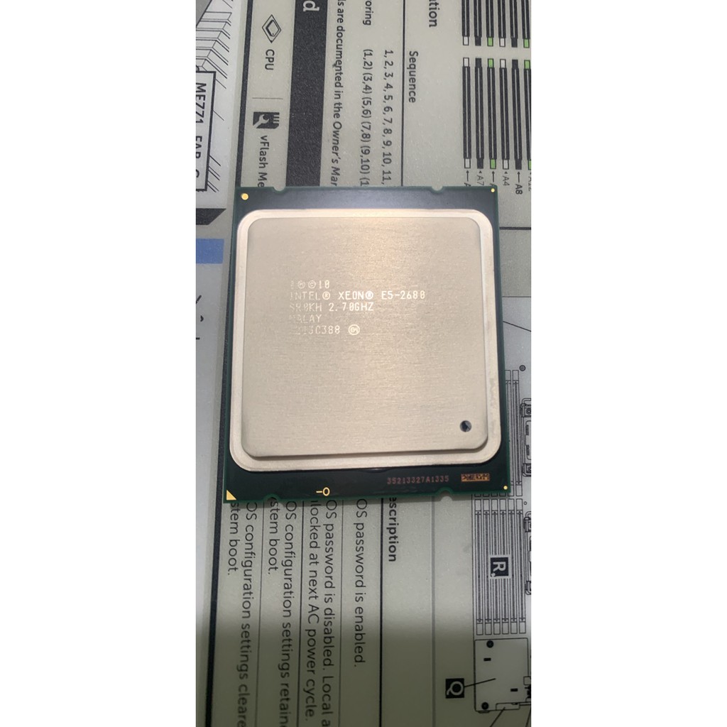 Bộ xử lý Intel® Xeon®  E5 2680 , 8 nhân 16 luồng ,Xeon E5 2620 ,.....hàng mới tháo server giá tốt | WebRaoVat - webraovat.net.vn