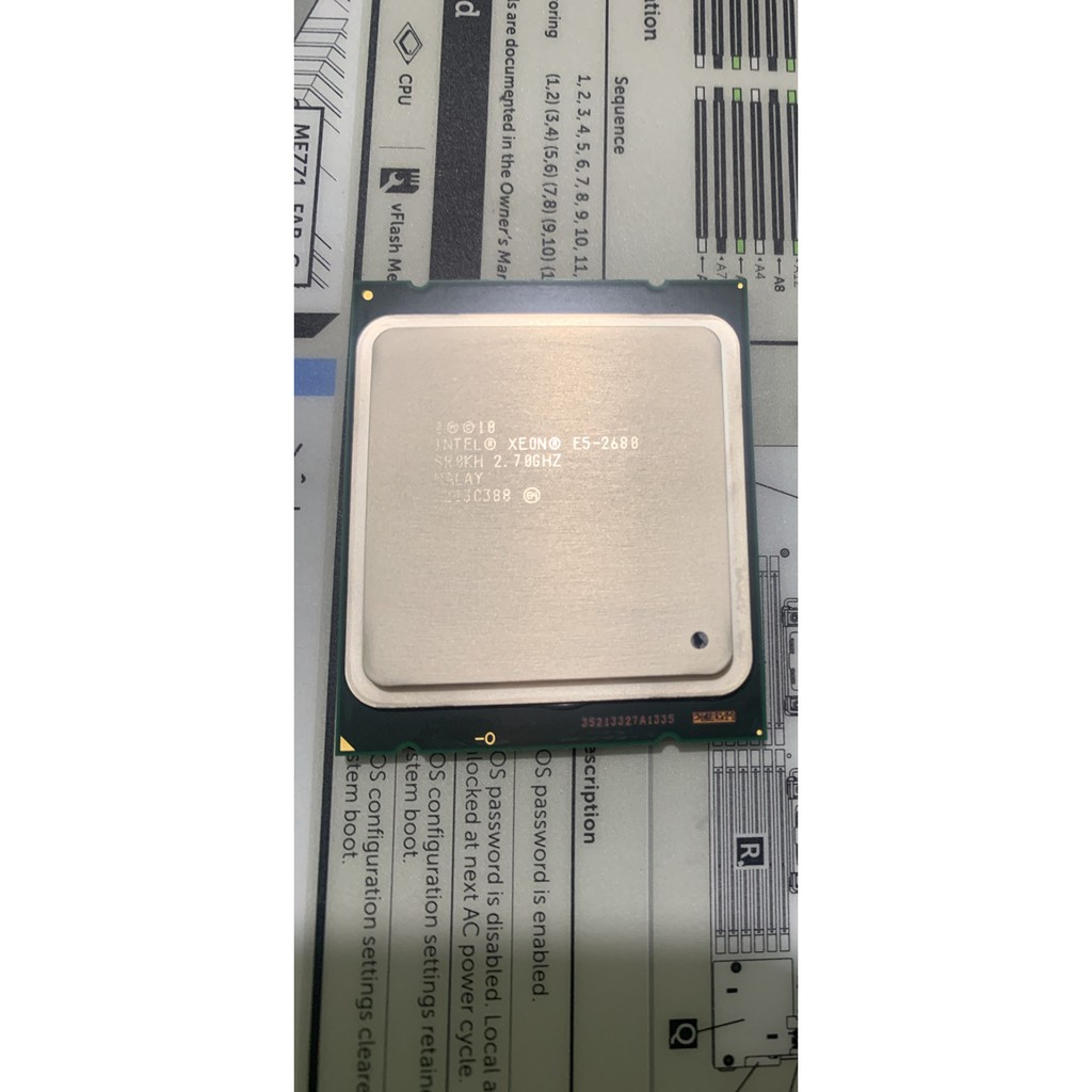 Bộ xử lý Intel® Xeon®  E5 2680 , 8 nhân 16 luồng ,Xeon E5 2620 ,.....hàng mới tháo server giá tốt | BigBuy360 - bigbuy360.vn
