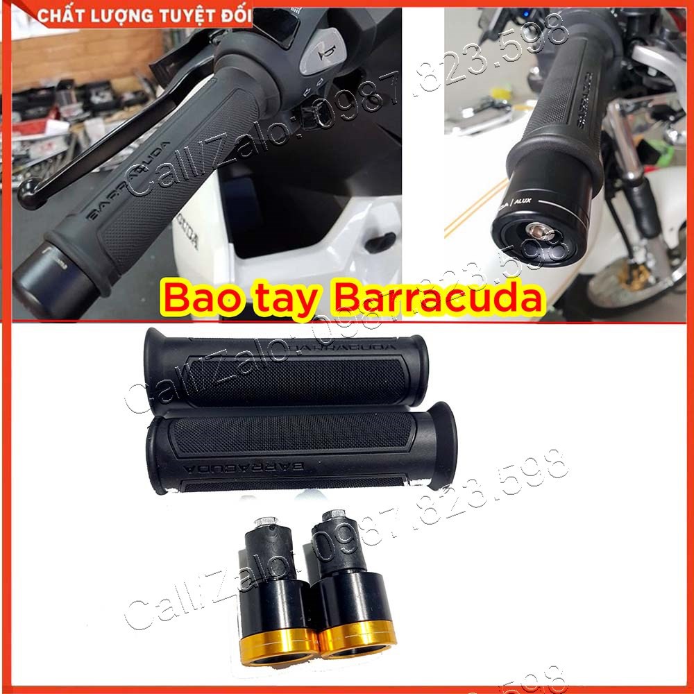 Bao Tay Barracuda  Grips  Bản  Model  2021 Gắn Nhiều Loại Xe