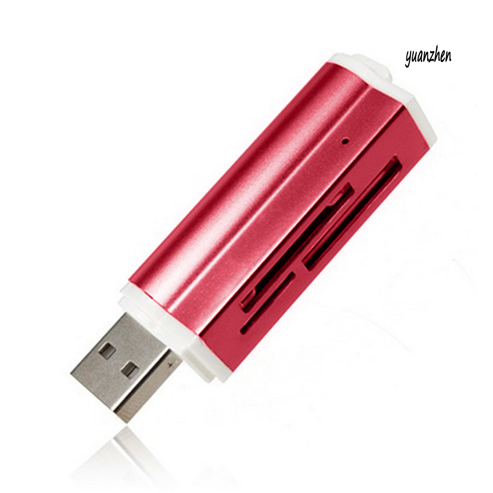 Đầu Đọc Thẻ Nhớ Tốc Độ Cao Usb 2.0 Micro Sd Tf Mmc Sdhc Ms | BigBuy360 - bigbuy360.vn