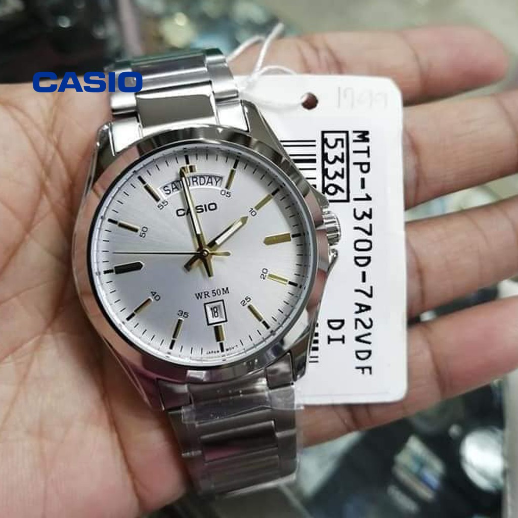 Đồng hồ nam CASIO MTP-1370D-7A1VDF/MTP-1370D-7A2VDF chính hãng - Bảo hành 1 năm, Thay pin miễn