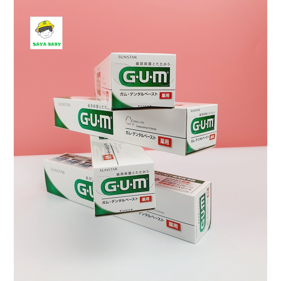 Kem đánh răng GUM Sunstar Nhật Bản 120G/ 155G