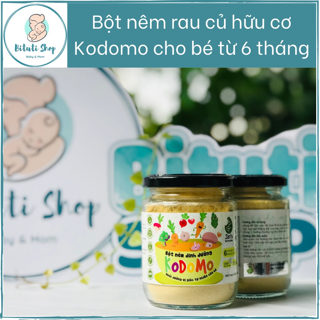 (Date 8/2022) BỘT NÊM DINH DƯỠNG JAN’S KODOMO VỊ RAU CỦ cho bé ăn dặm