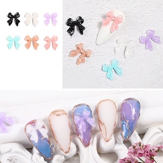 Charm Nơ Nhựa Gắn Móng