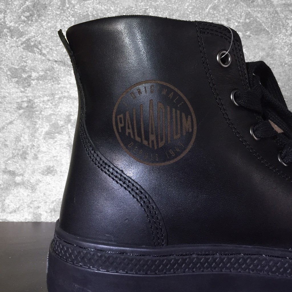 [ Chính hãng ] Giày Palladium cho nam da thuộc đen cao cấp | BigBuy360 - bigbuy360.vn