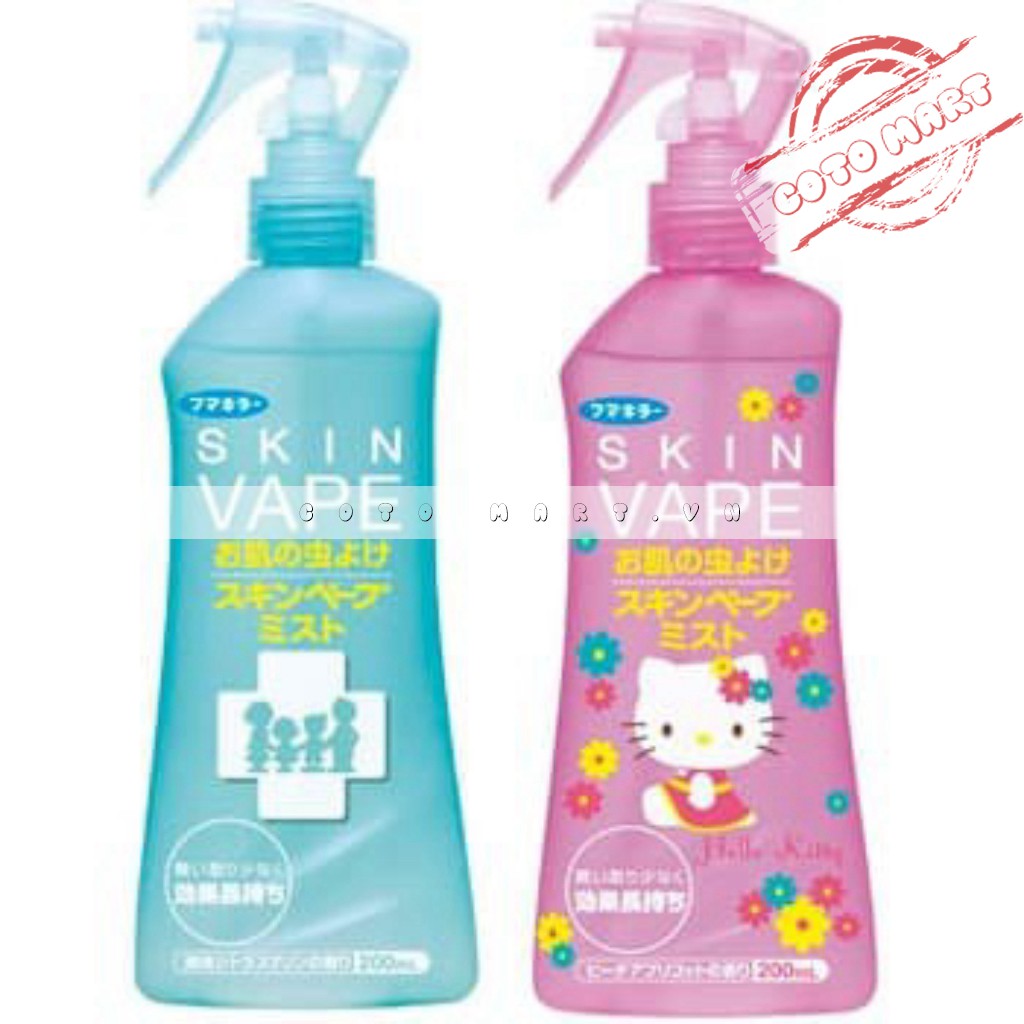 Xịt chống muỗi Skin vape của Nhật 200ml