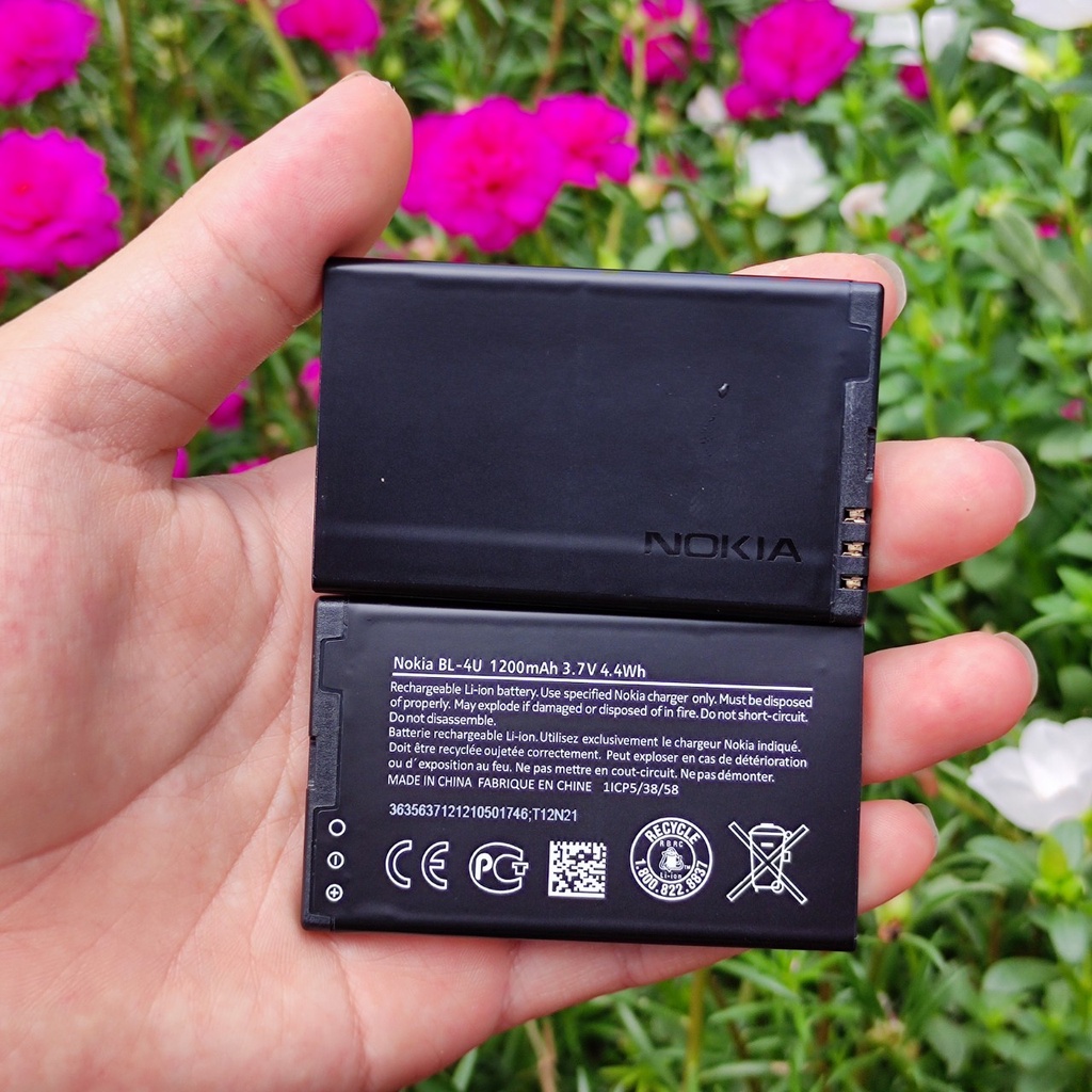 Pin BL-4U DÙNG CHO MÁY NOKIA 8800,nokia 515...